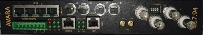 [P21034.13] C37.94SA, 2xE1(BNC), 4xFE, 4xC37.94, -32dBm Rx Sensitivity, Optical Teleprotection Unit